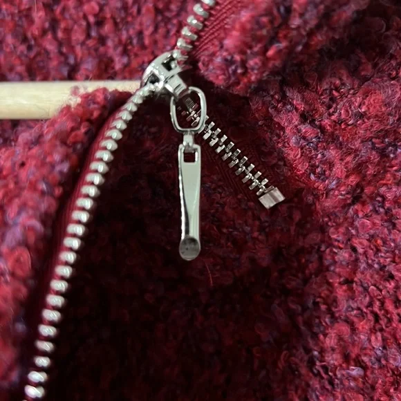 Whbm red sweater tunic s - Picture 5 of 13